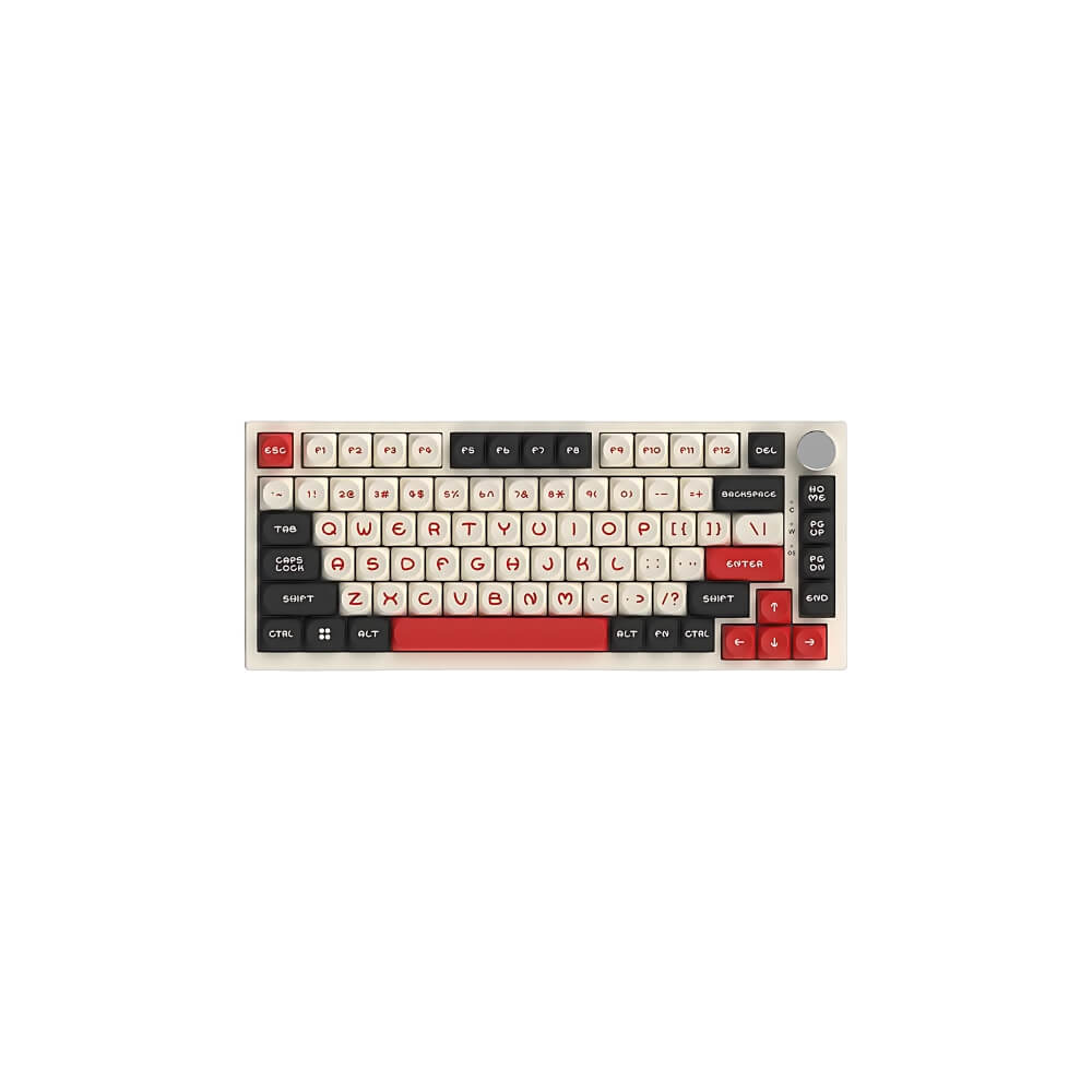 Ajazz AK820 MOA Black Red Mechanical Keyboard